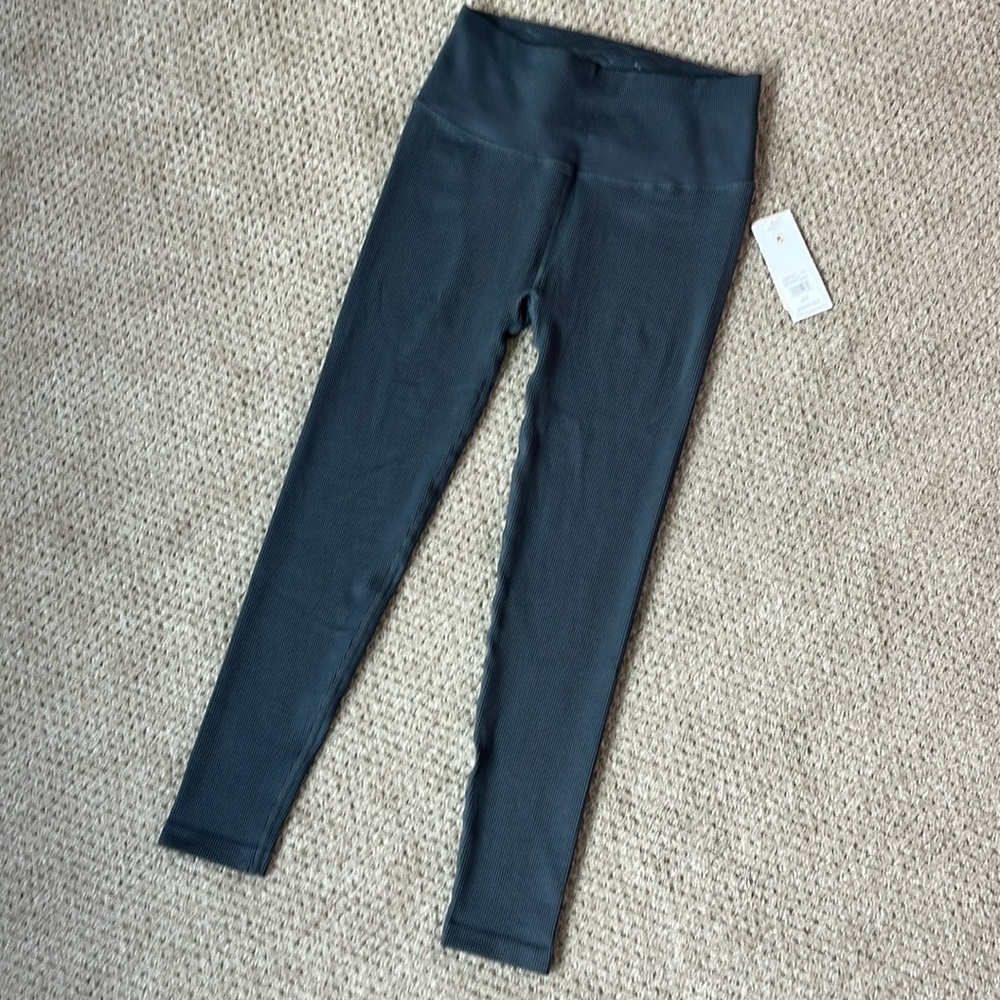 Spiritual Gangster love sculpt seamless legging, grey rib - NEVER WORN